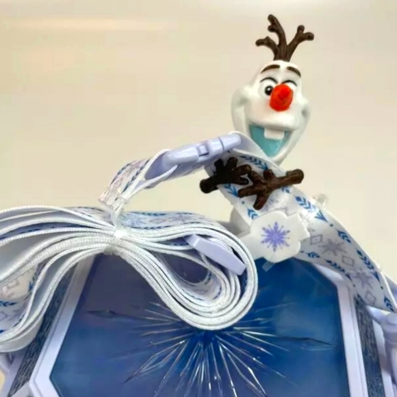 Tokyo Disney Resort Limited Frozen Popcorn Bucket Light Anna Elsa Olaf Japan NWT - Picture 11 of 11